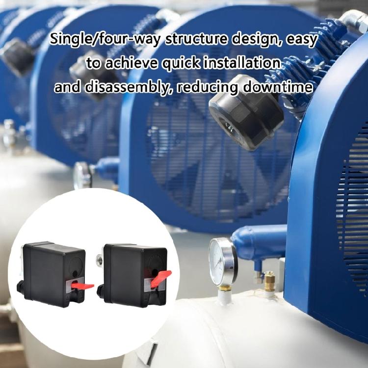 Industrial Metal Unit Automatic Pressure Management Device Air Compressor Pump Component with Safety Feature Production