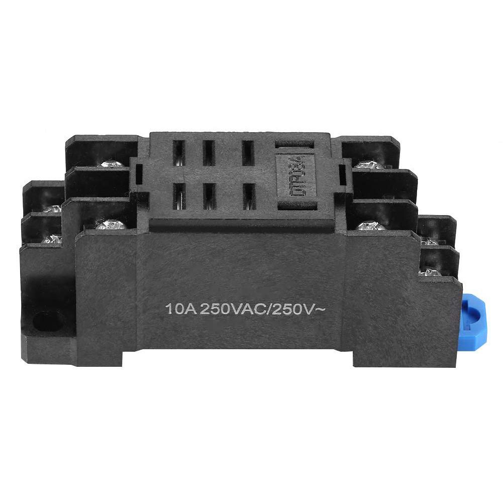 10A Spulenleistungsrelais LY2NJ+Sockelbasis DC 12V DPDT