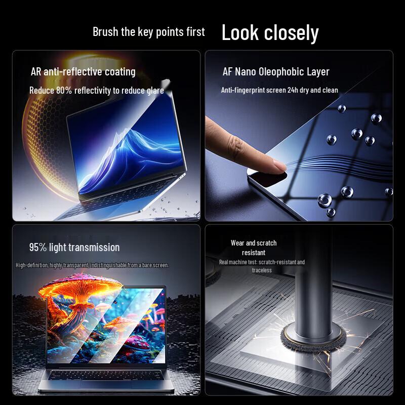 llano HD AR Screen Protector for Huawei MateBook 14 (2024)