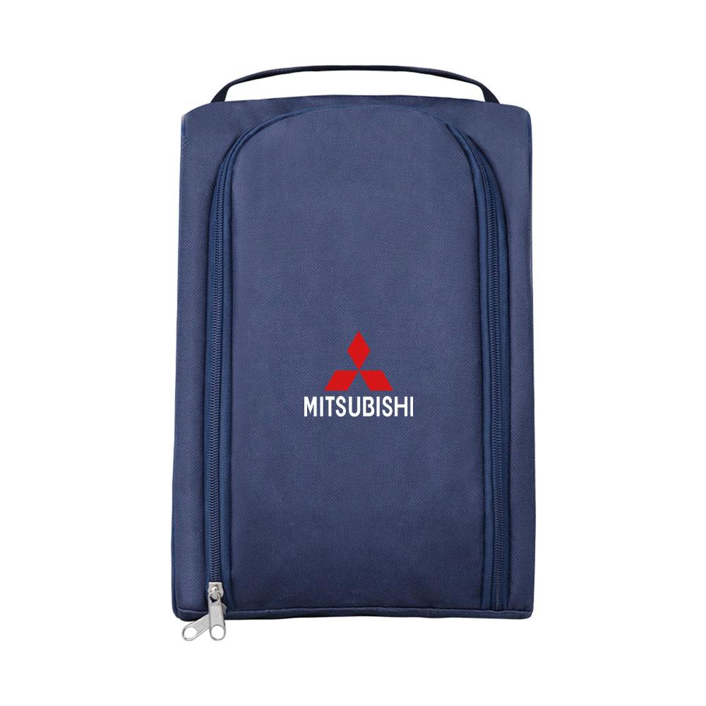 Car Emblem Sneaker Storage Bag Auto Organizer Interior Accessories for Mitsubishi Asx Lancer V73 Triton Colt Evolution Xpander