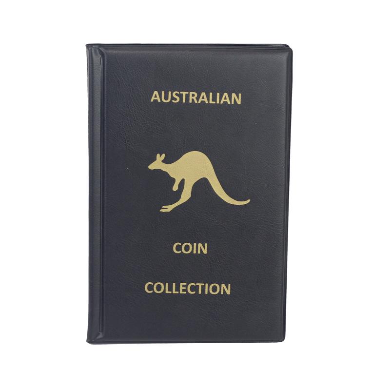 Kaymaz PVC Kapaklı 240 Cep Madeni Para ve Pul Koleksiyon Albümü, İngilizce Sürüm, Halka Açık Tasarım