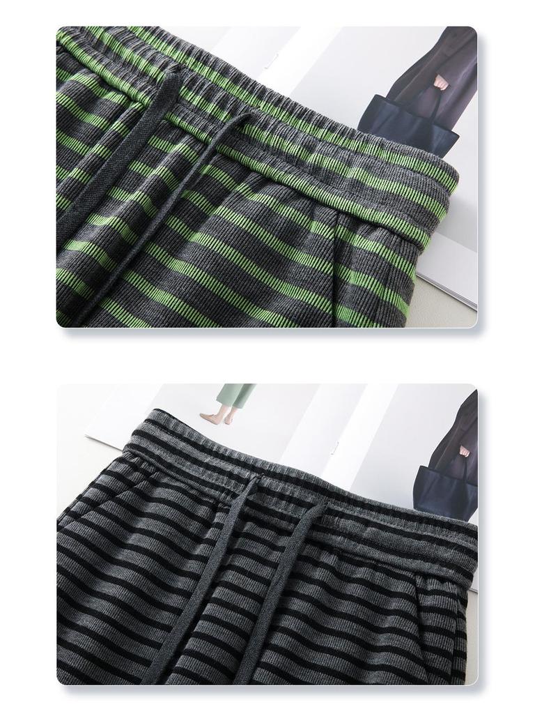 Damska Spódnica Bodycon Midi w Paski z Wysokim Stanem - Kolekcja Wiosna 2025