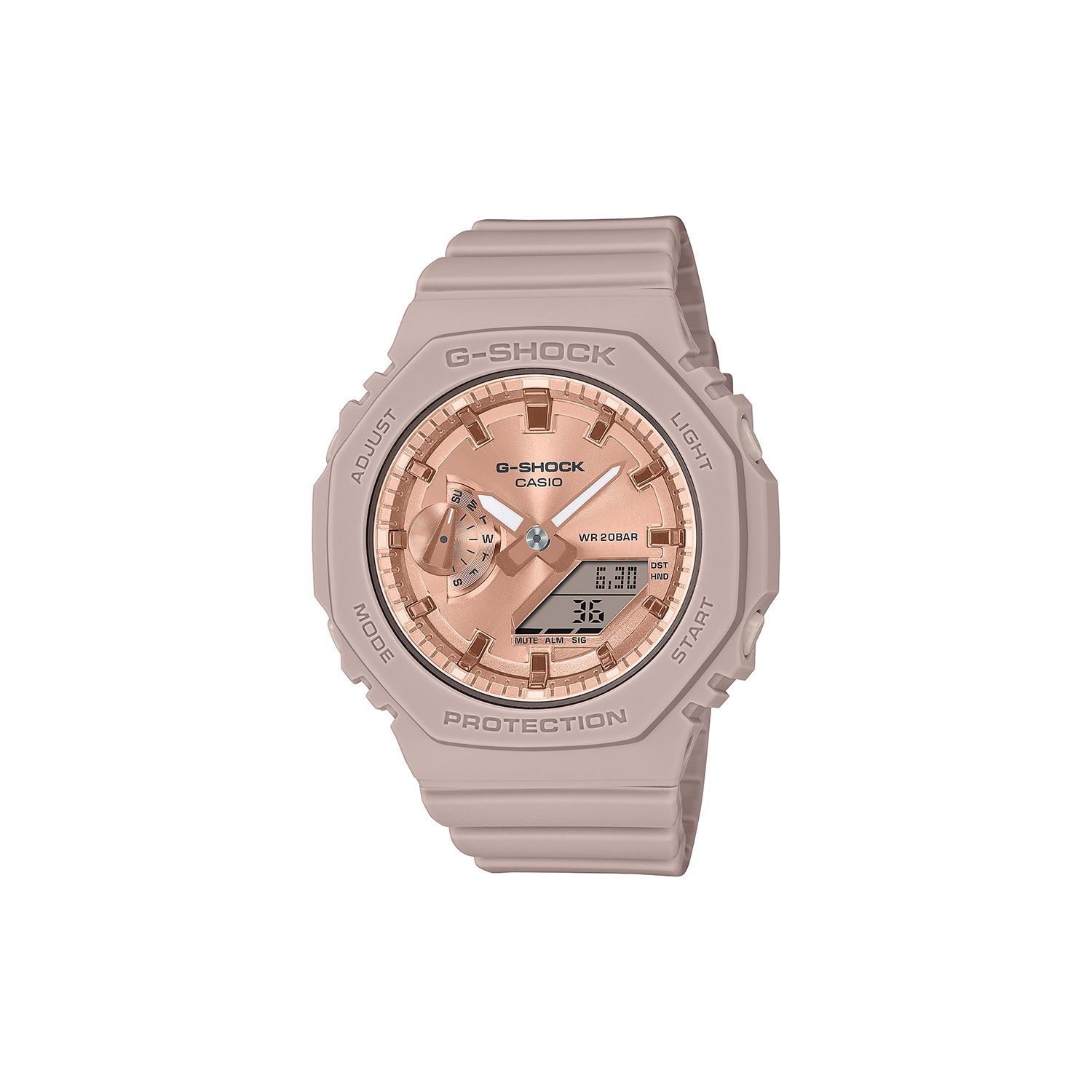 

Casio G-Shock Series Gift Box Student Versatile Pink Gold Octagonal Sports Waterproof Shockproof Quartz Movement Resin Strap Women Watches GMA-S2100MD Black Strap[Black]GMA-S2100MD-1ADR
