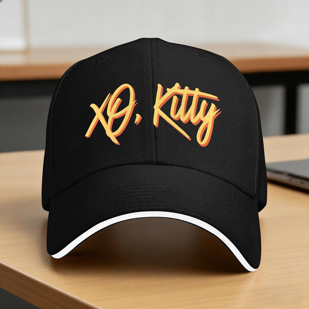 XO Kitty Logo Baseball Cap Streetwear Men Adult Trucker Hat Sun Design Outdoor Sports Baseball Caps Birthday Present