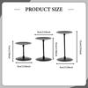 3Pcs Pillar Candle Holders, Stable Classic Candlestick Holder, Candle Stand Table Centerpiece for Fireplace Living Room Mantle