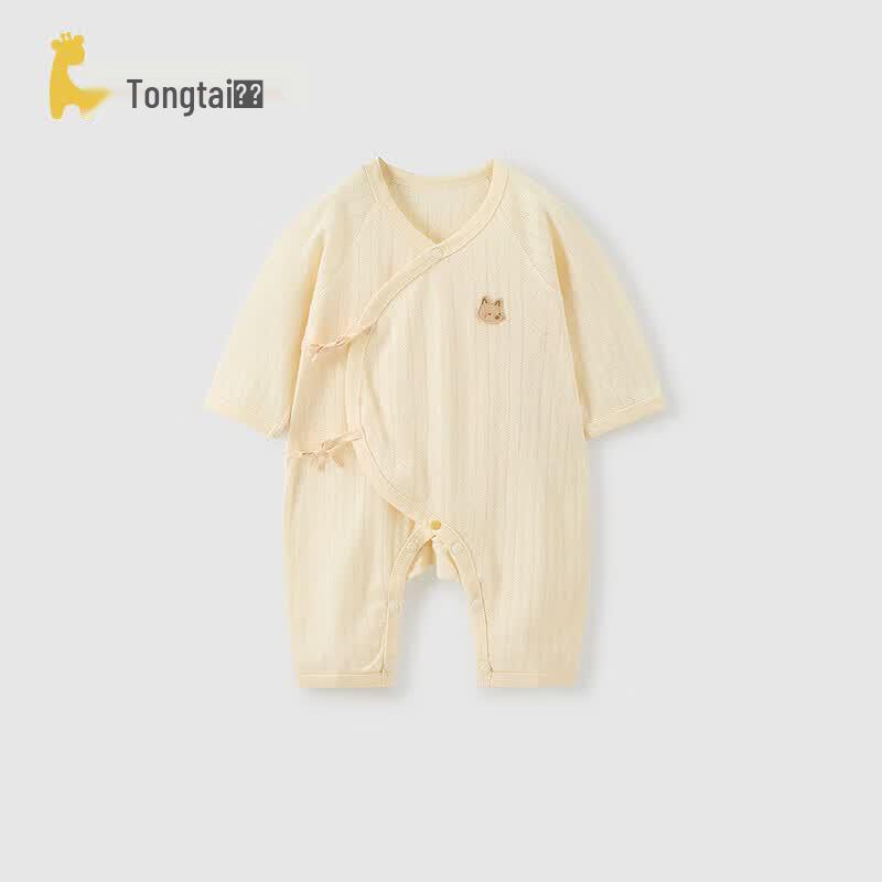 TONGTAI Baby Summer Modal Cotton Romper 66 абрикосовый