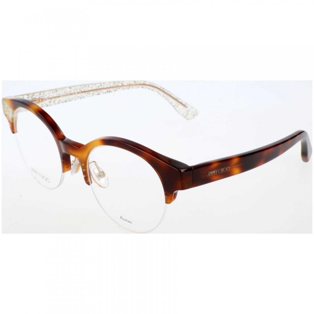 Jimmy Choo Women S 47mm Gold opticalS Havana Gold Glitter