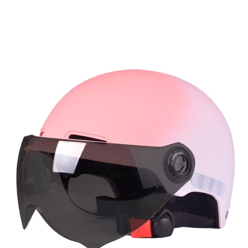 Parent-child Helmet Men's and Women's Universal Electric Vehicle Helmet Cute Summer Motorcycle Safety Half Helmet