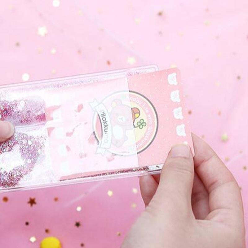 Fresh Protective Cover Student Rice Card Access Control Certificate Set Keychain