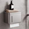 Removable Bathroom Tissue Holder Rustproof Napkin Box Toilet Paper Holder  Home Storage