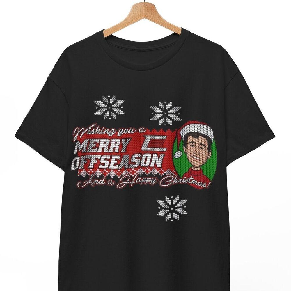Chase Elliott wishing you a merry offseason and happy Christmas shirt,Unisex Tee Unisex T-Shirt S