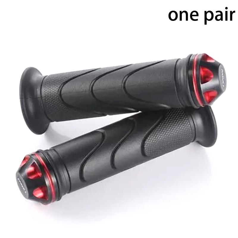 Motorcycle Handlebar Trim, Universal Motorcycle Rubber Cnc Alloy Handlebar End Caps, Available In Multiple Colors