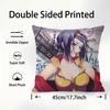 Anime C-Cowboy B-Bebop Pillow Case Plush Fabric Soft  Pillowcase Double Sided Print   Cushion Cover Throw Pillow Cover