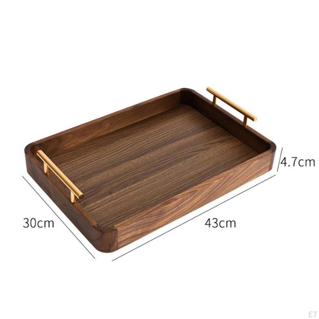 Table Plate Rectangle Tray for Restaurant Dessert Dinner