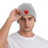 Albania Flag Black Eagle On Red Warm Knitted Cap Winter Knit Bonnet Hat Skullies Beanies Hip Hop Caps for Unisex