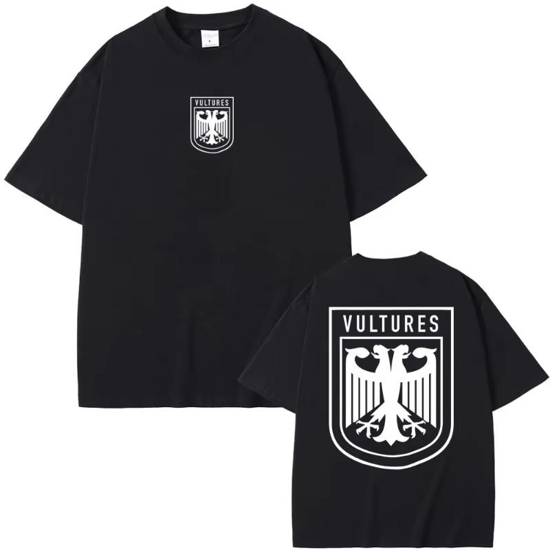 2026 Summer Rapper Kanye West Vultures New Music Album Graphic T Shirts Hip Hop Fashion Tshirt Suitable For Both Men And Women