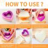 1 Pc Sandwich Cutter and Sealer Uncrustable Sandwich Maker for Uncrustables Peanut Butter and Jelly Sandwich Cookie Cutter Mold