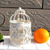 1PC Creative Candelabros Hollow Hanging Bird Cage Candle Holder Candlestick Lantern Bridal Decor Vintage Candlesticks Home Decor