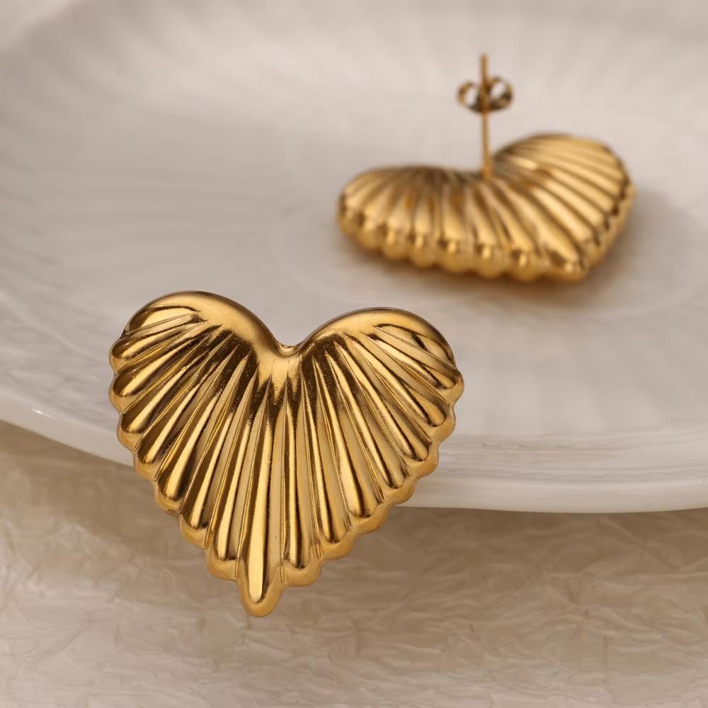 Vintage Metal Style Geometry Earrings For Women Stainless Steel Exaggerate Earring Punk Party Stud Earrings Jewelry Gift 2026