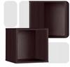 Regal Ablage Organizer Behälter Ständer für Schallplatten Ordner Cubo 1
