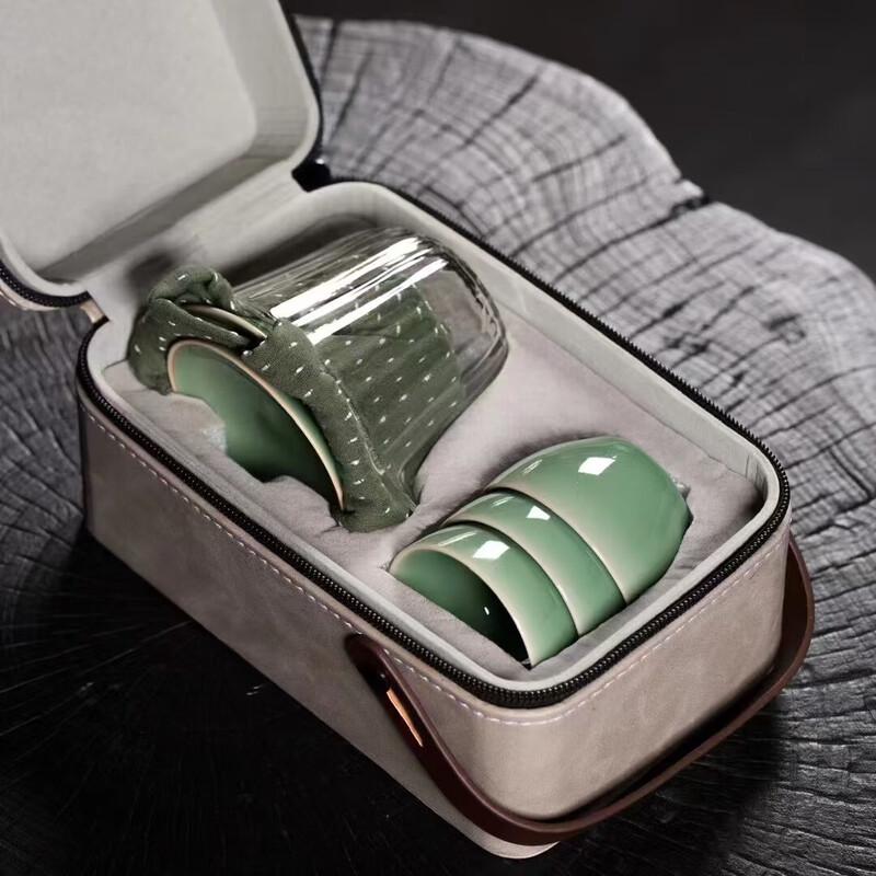 Chinese Pottery Travel Tea Set