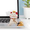 Lucky Cat Decoration, Cartoon Animal Sculpture for Party Gift and Entryway Display