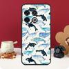 Orcas Killer Whales Cover For OnePlus 13 12 11 13R 12R 10 Pro 8T 10T OnePlus Nord CE 4 3 2 Lite N30 N20 N10 Case