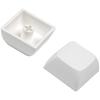 61 Key Blank White Keycaps Set Original Height No Lettering Fits Most Mechanical Keyboards Minimalistic Blank Keycaps