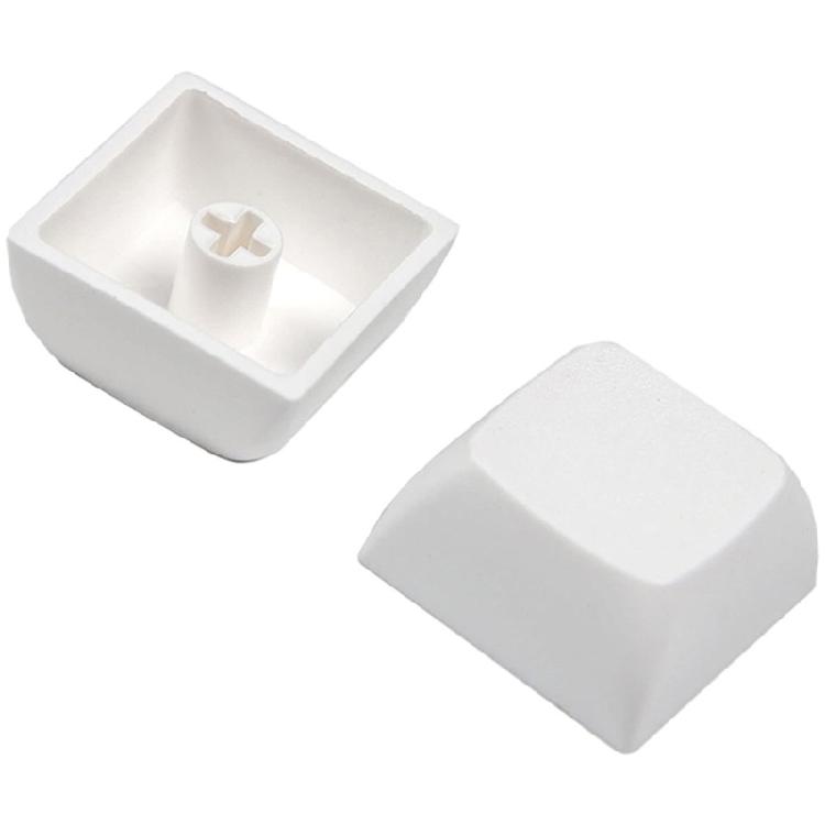 61 Key Blank White Keycaps Set Original Height No Lettering Fits Most Mechanical Keyboards Minimalistic Blank Keycaps