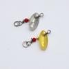 5pcs Water Drop Type Fishing Lure Spoon Metal Construction Composite Bait Lure  Fishing Accessories