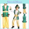 Exquisites Jungen Halloween Kostüm für Arabischen Prinzen König Themenpartys