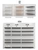 Modern Wall Bookshelf: Simple Multi-Layer Nordic Storage Rack