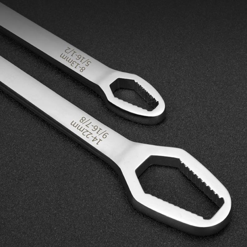 Universal Wrench Adjustable Wrench 8-22Mm Ratchet Spanner Car Repairing Tools