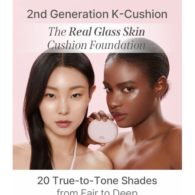 Milk Touch - All-day Skin Fit Milky Glow Cushion - 20 Farben