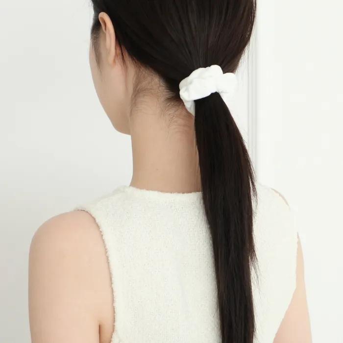 NOCTURN GRACE VELVET MINI SCRUNCHIE (4COLOR)