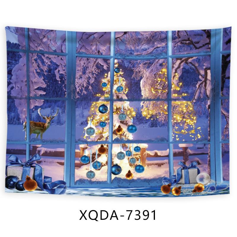 

Рождественский гобелен, светящаяся елка, фон для камина и подарок, Рождественская елка, коврик для сидения, висящая ткань 100x75cm