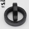 TC 30/31/32/33/34mm ID Black Nitrile Rubber NBR Grooved Lip Spring Gasket Ring Sealing Radial Rotary Shaft Skeleton Oil Seal