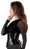 Black Level - Sexy Corsage ohne Bustier mit Reißverschluss Größe S