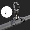 2Pcs Eye Rings Fishing Rod Wire Rings Fishing Accessories Fishing Line Guide Top Rings Foldable Rod Guide Top Rings