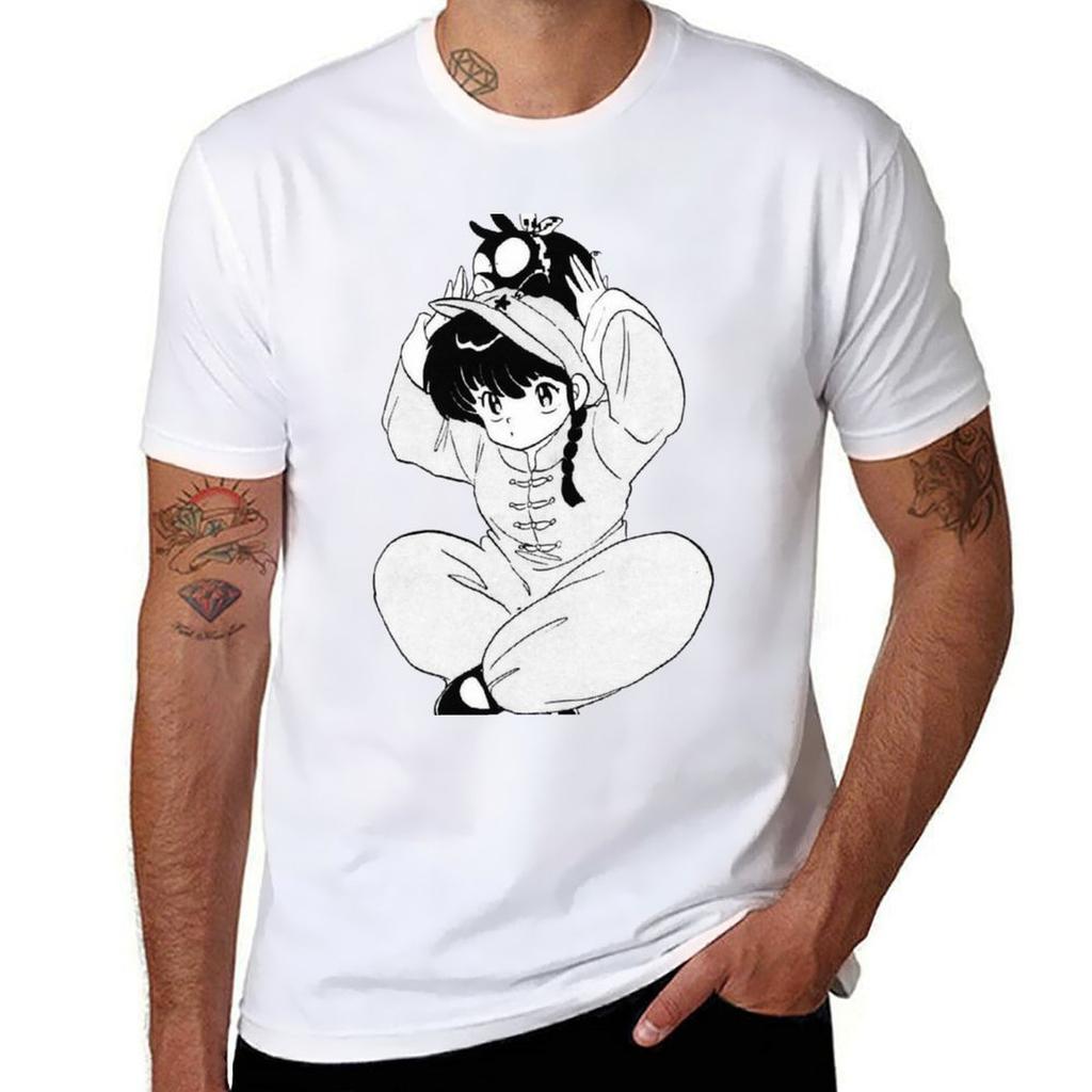 Ranma 12 TShirt Retro Graphic Print TShirt