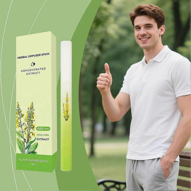 Penna Diffusore Erbe Portatile per Alito Fresco e Pulizia Polmonare, Diffusore Stick per Cura del Corpo con Energia, Respirazione Chiara
