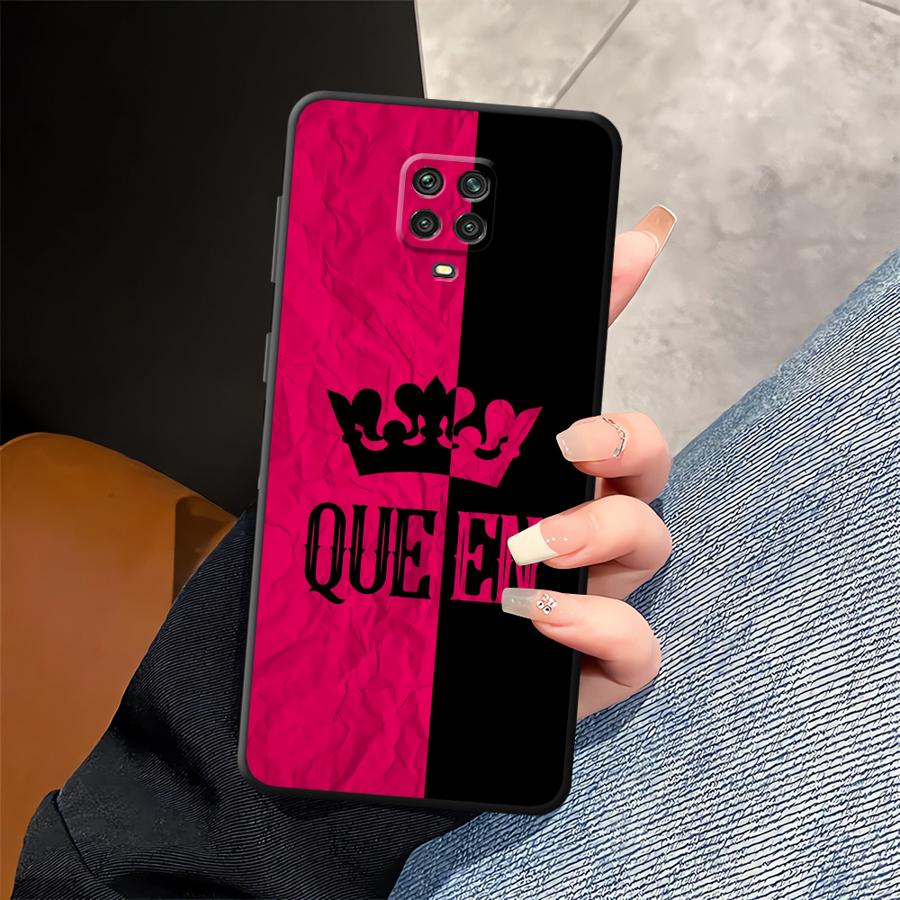 Pouzdro na telefon s písmeny Crown pro Xiaomi Redmi Note 14 12C 13C A4 A5 10 12 11 A3 A1 14C K80 9 8 7 13 Pro Plus K40 A1 A2
