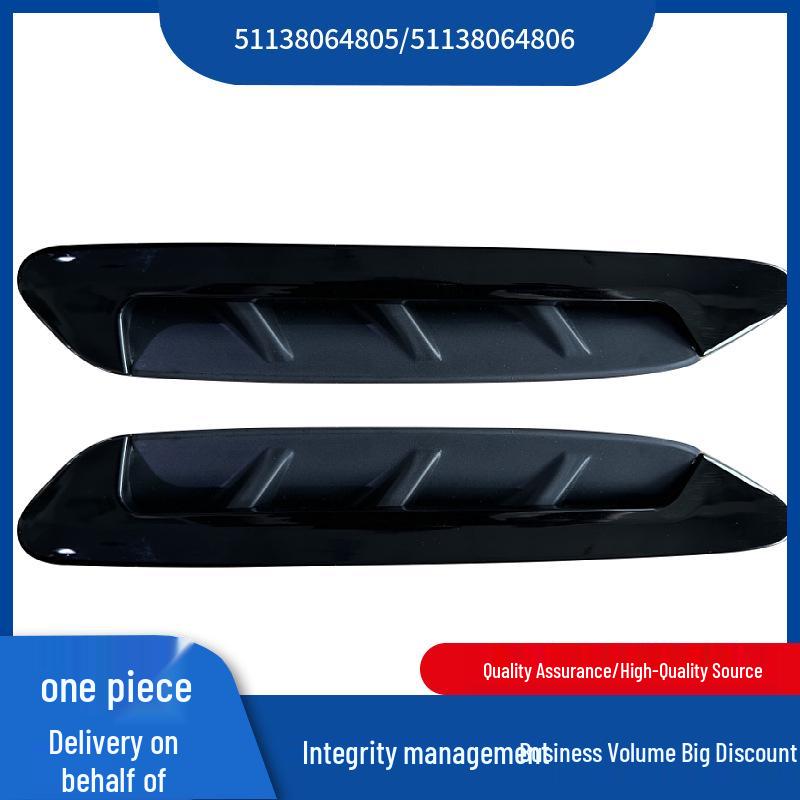 

BMW X3 G01 Black Fender Trim (51138064805, 51138064806) Right Fender Trim