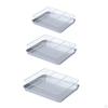 Stainless Steel Baking Pan Set for Home Use