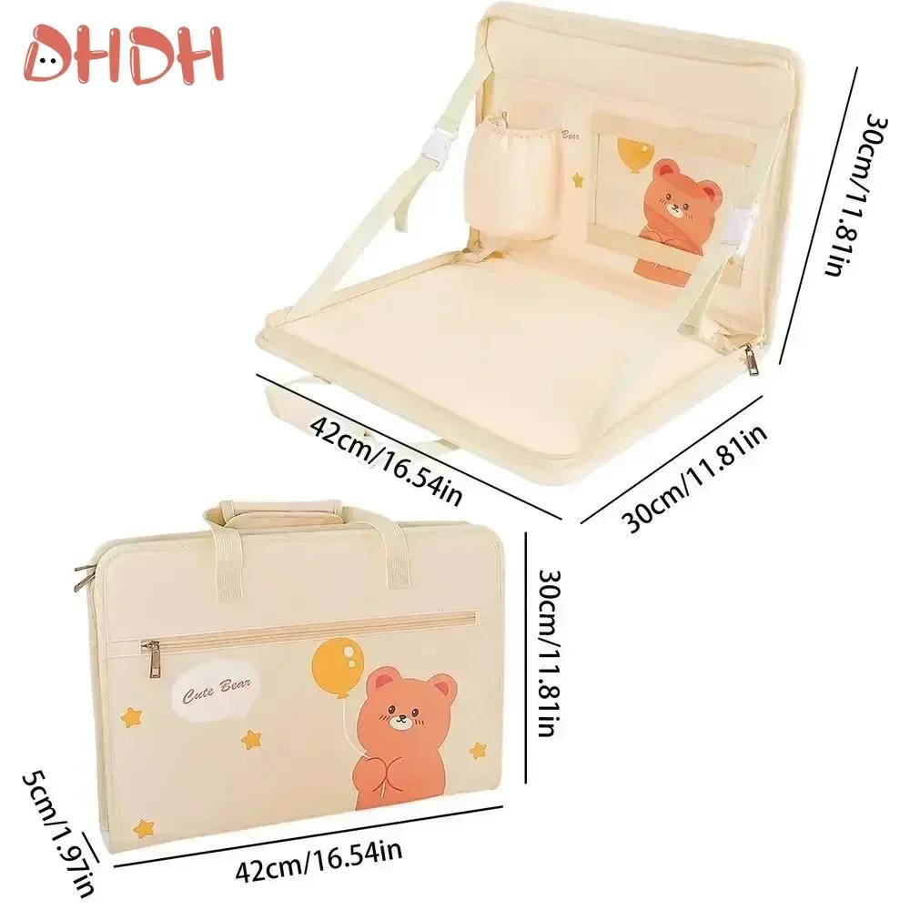 Multifunctional Car Work Table Folding Storage Bag Car Backseat Tray Table Steering Wheel Laptop Desk Car Organizer Food Trays