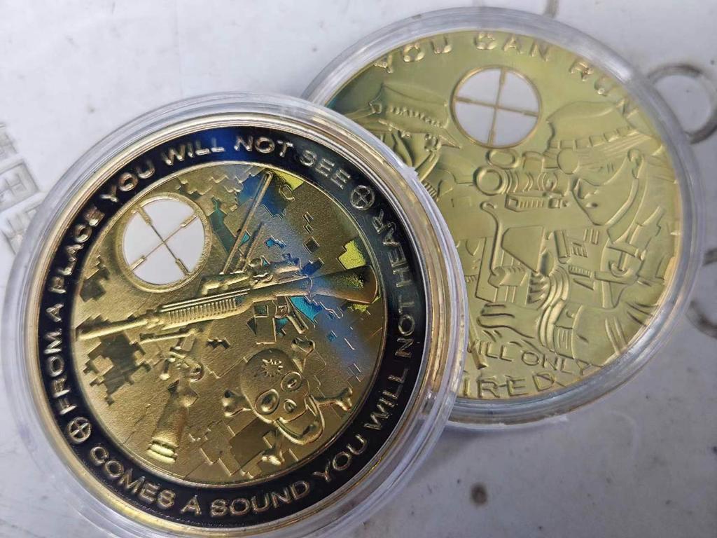 American Sniper Commemorative Coin Emblem Craft Gift Gift Collection Lucky Medal