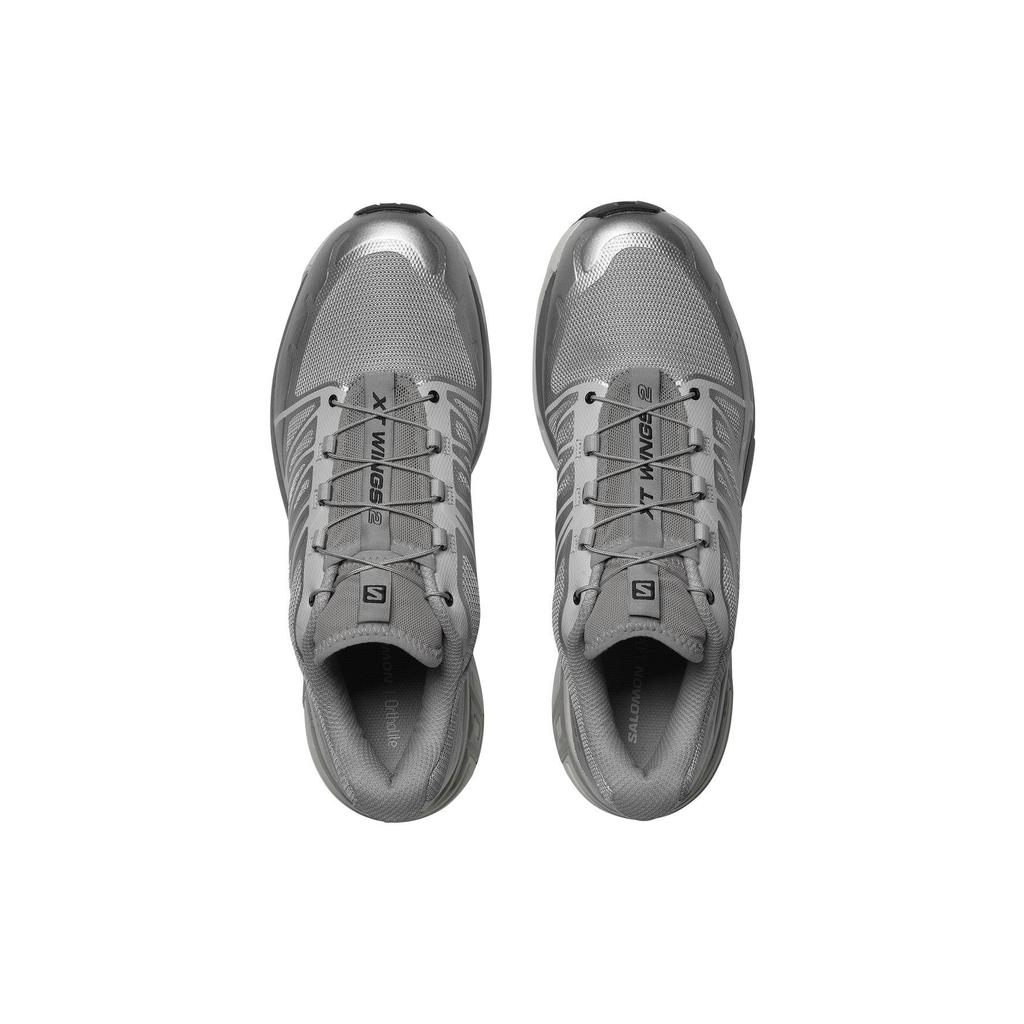 SALOMON XT-Wings 2 Lunar Rock Grau Flanell Unisex Sneakers Silber Schuhe-Silber L47287700