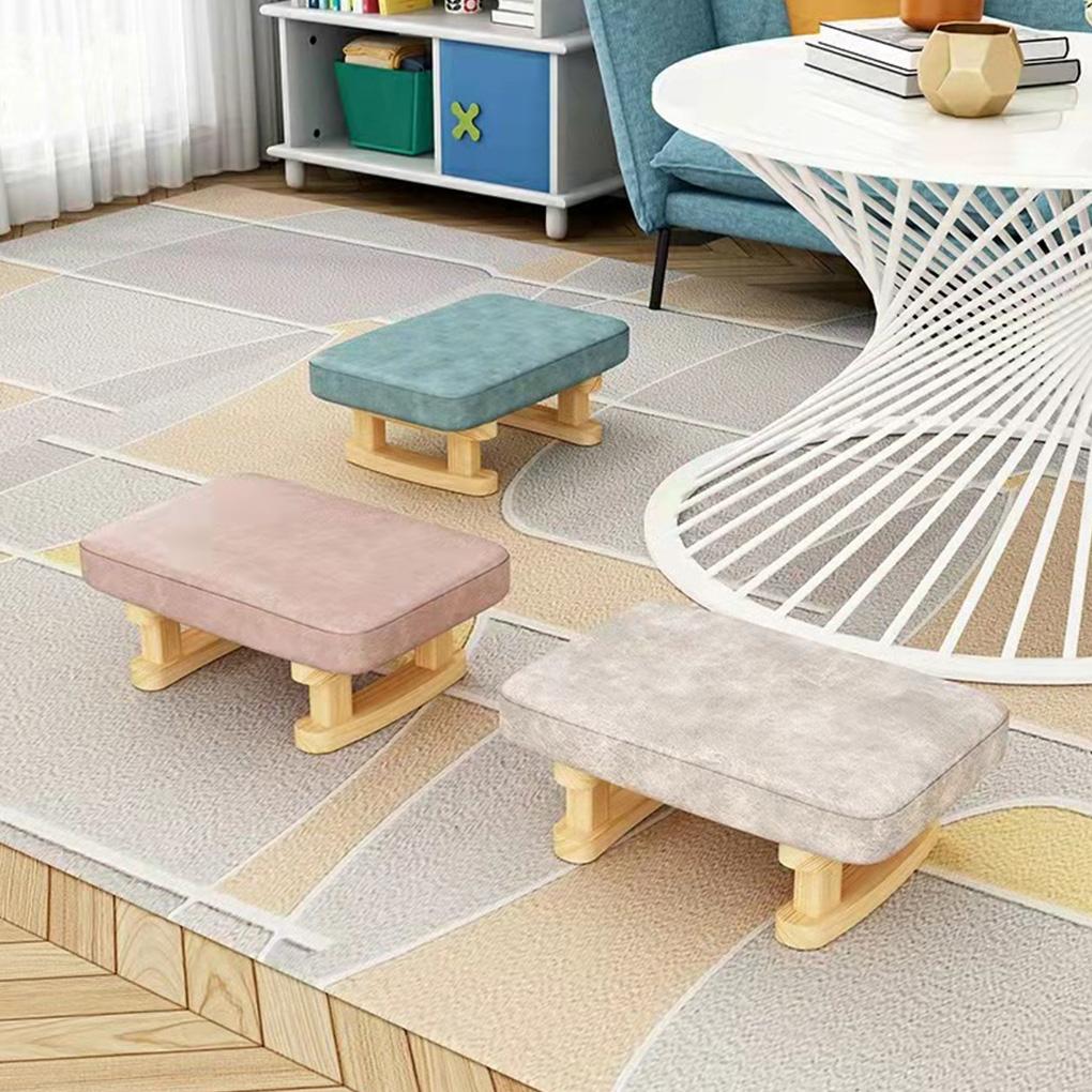 Kleiner Hocker Abnehmbar Waschbar Ersatz Rechteckig Rutschfest Schwerlast Atmungsaktiv Wohnzimmerstuhl Schuhbank
