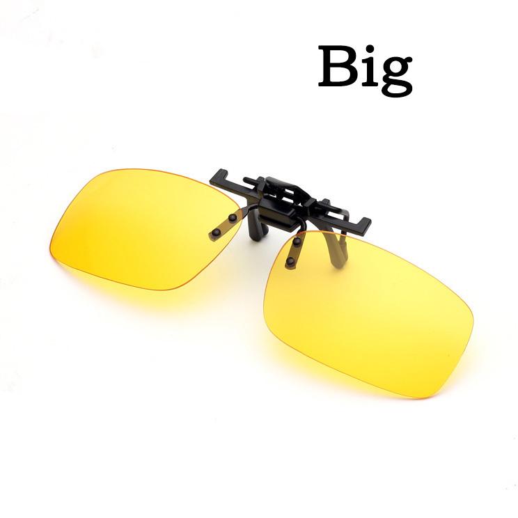 Sunglasses Clips for Men and Women Drivers Night Vision Goggles Sunglasses Clips Can Be Turned Up Glasses Clip