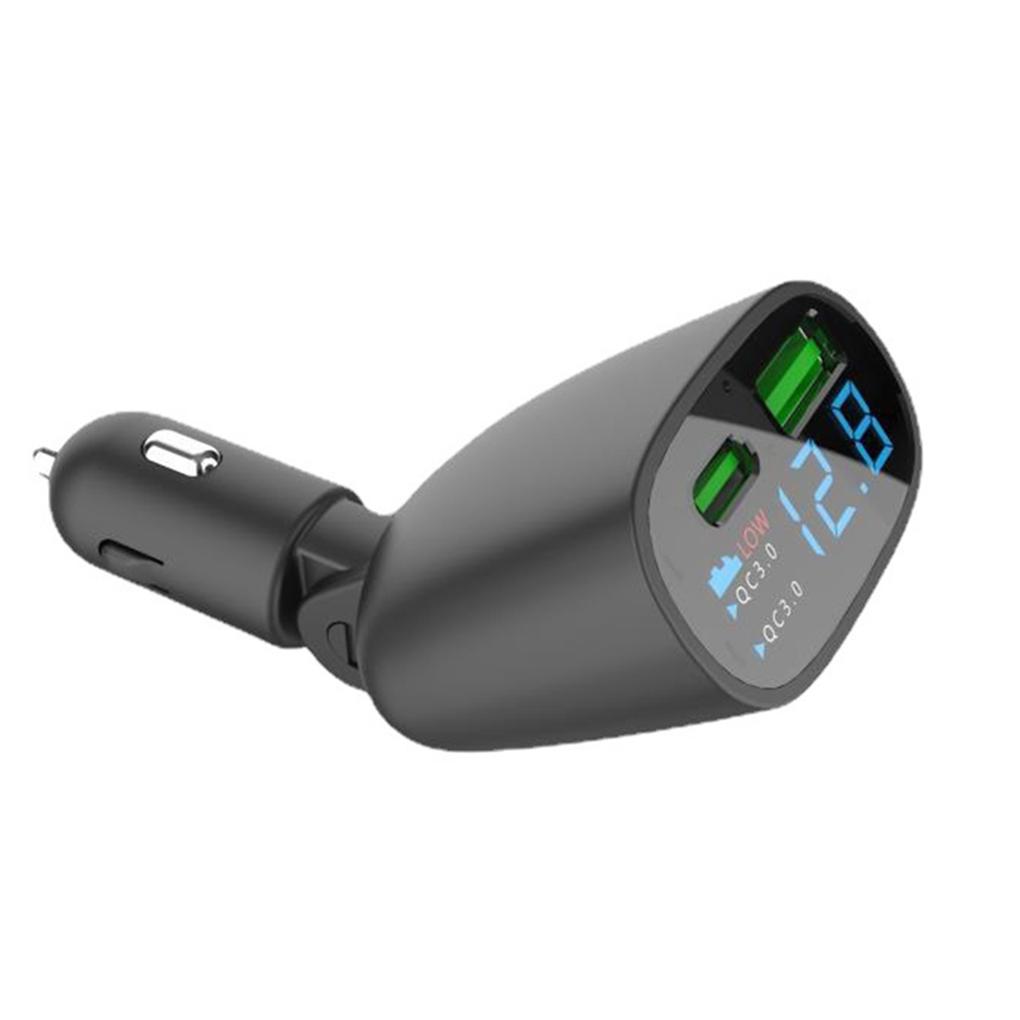 

Черный цветной экран автомобильный адаптер с вольтметром и защитой от тока широкий диапазон напряжения для большинства автомобилей чёрный